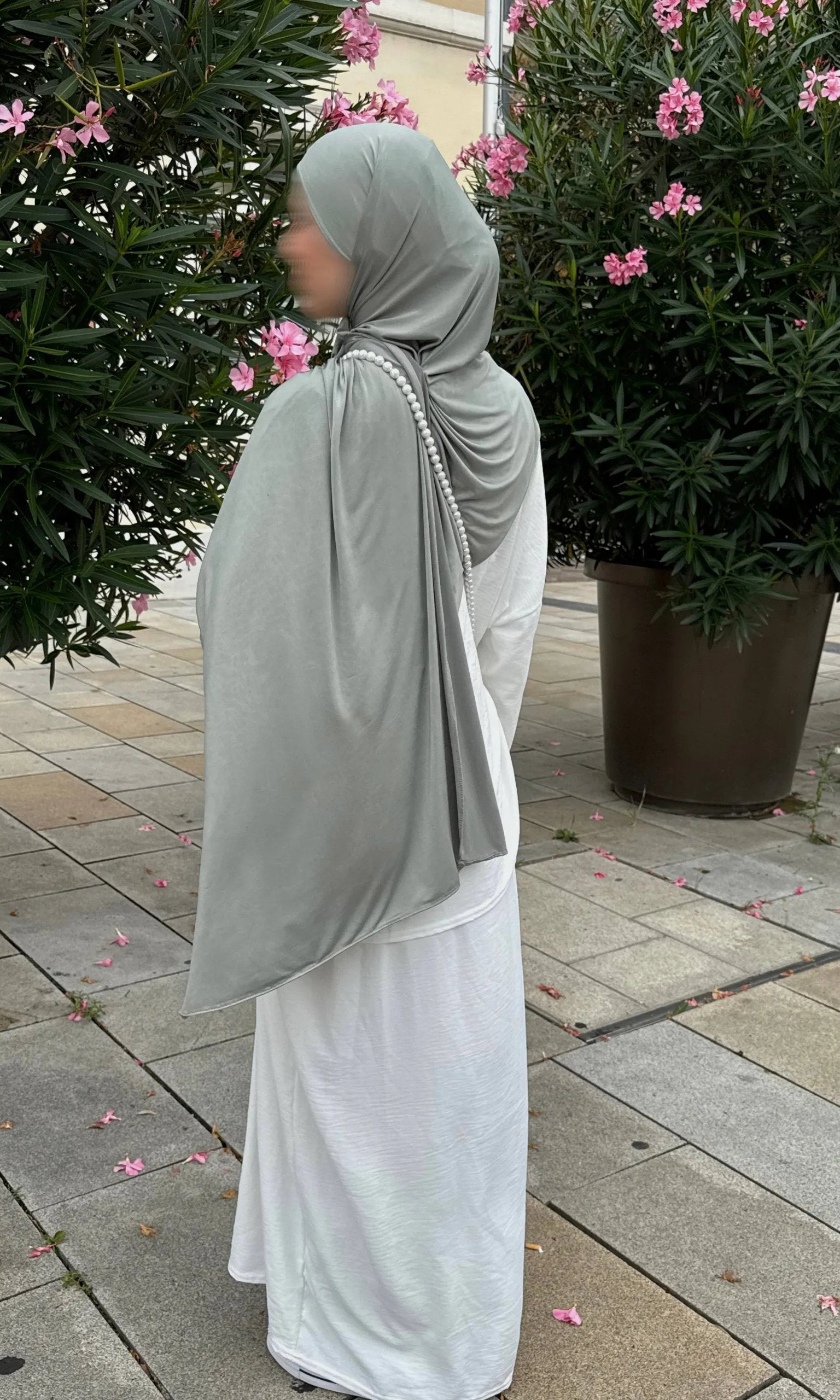 schleifenset mit unterkleid jersey-elastan oberteil mit schleife frontansicht