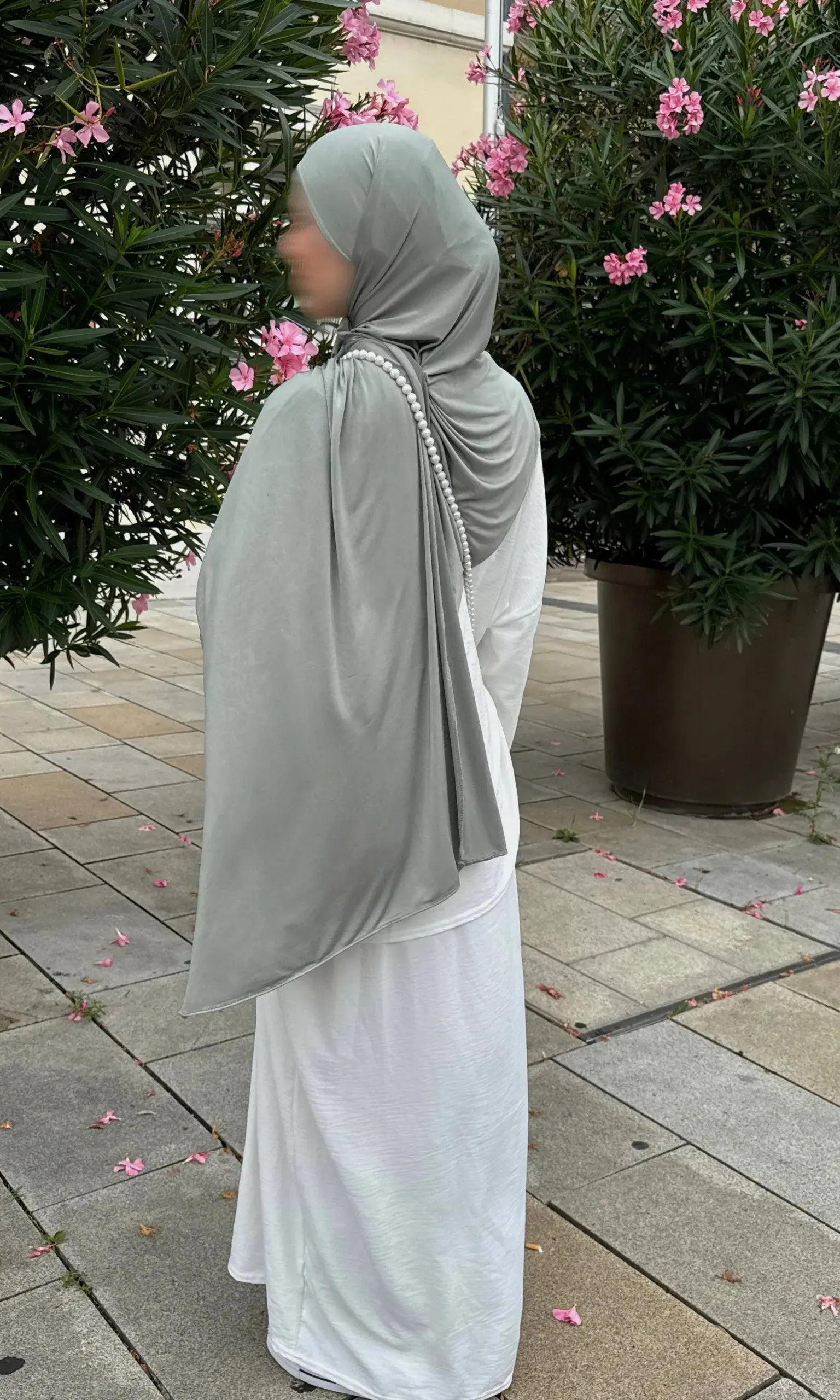 schleifenset mit unterkleid jersey-elastan oberteil mit schleife frontansicht