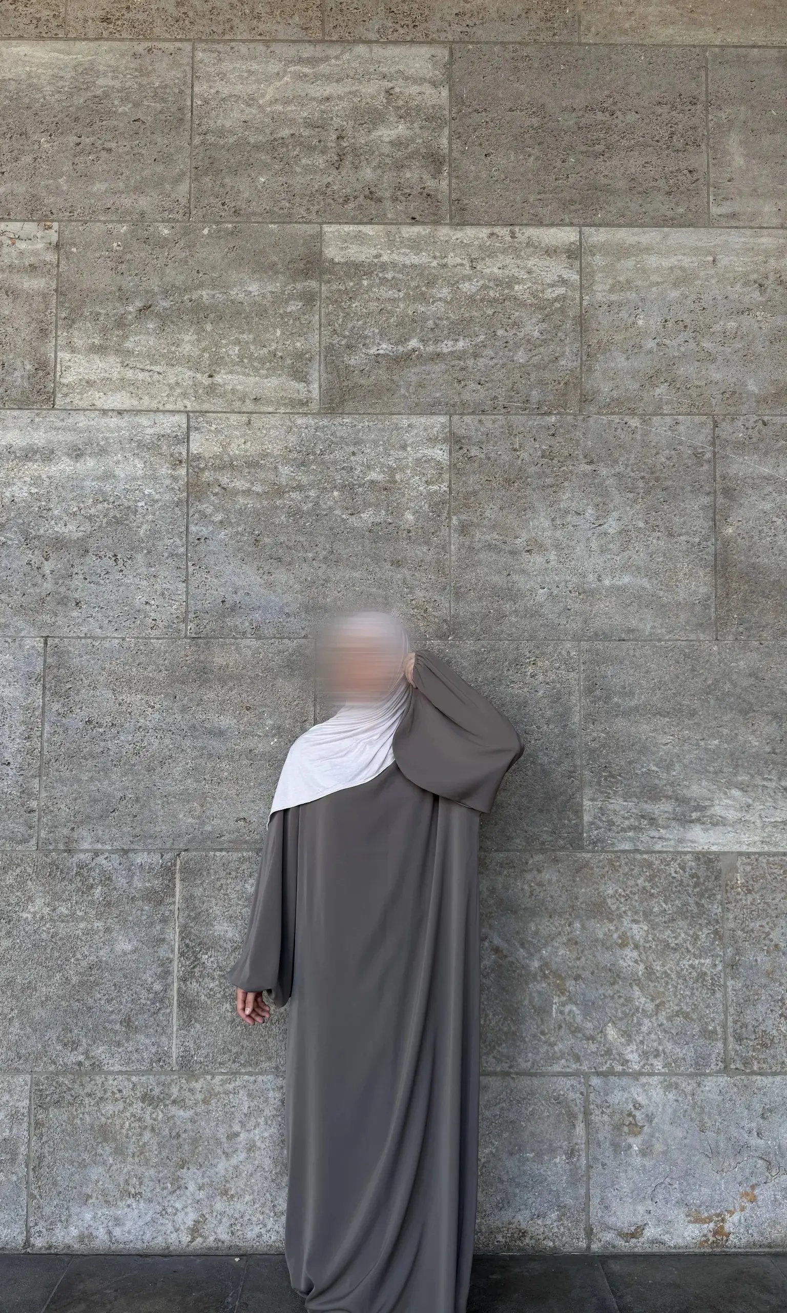 Abaya Medina mit Ballonärmel - Produktansicht