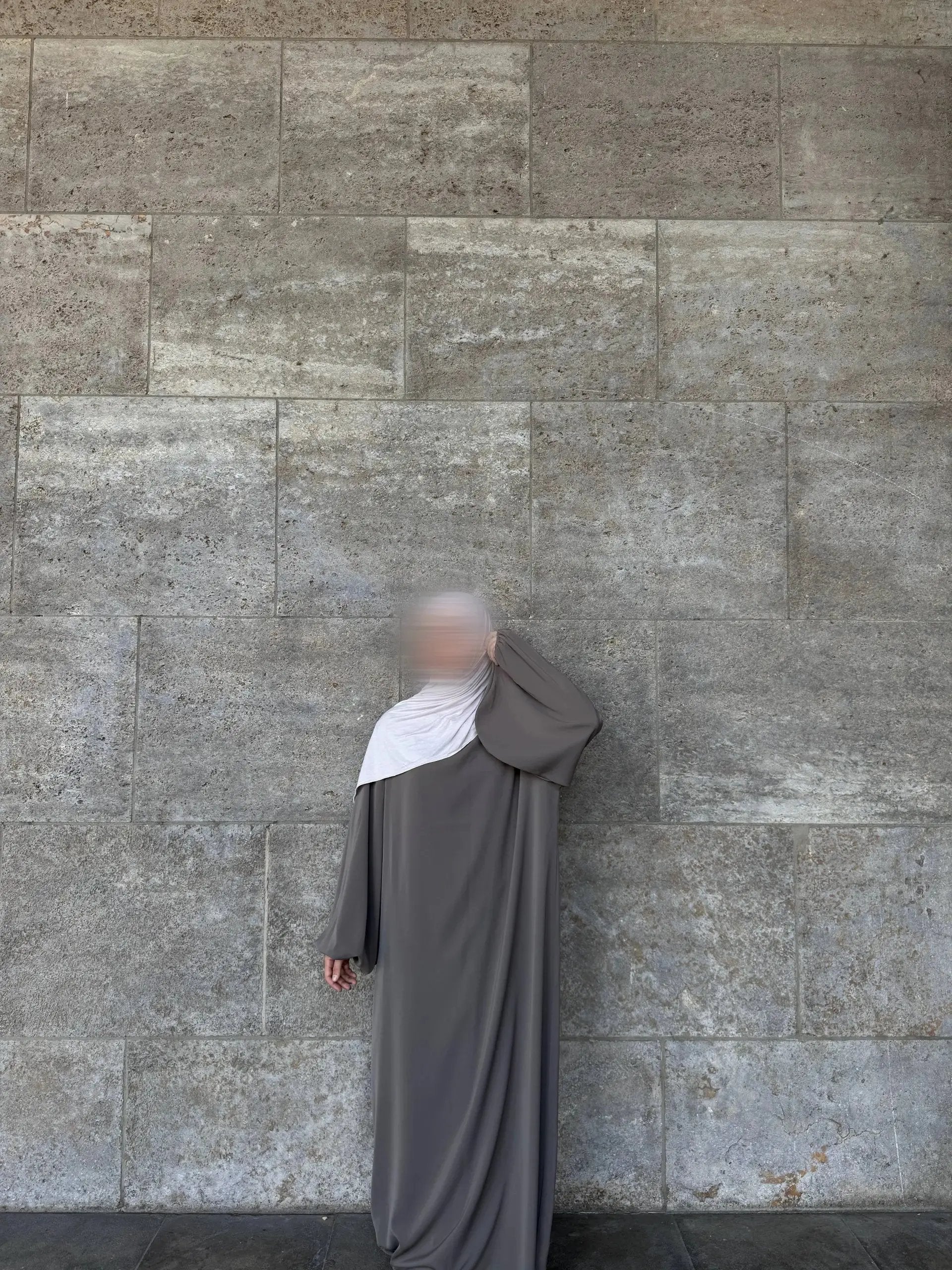 Abaya Medina mit Ballonärmel - Produktansicht