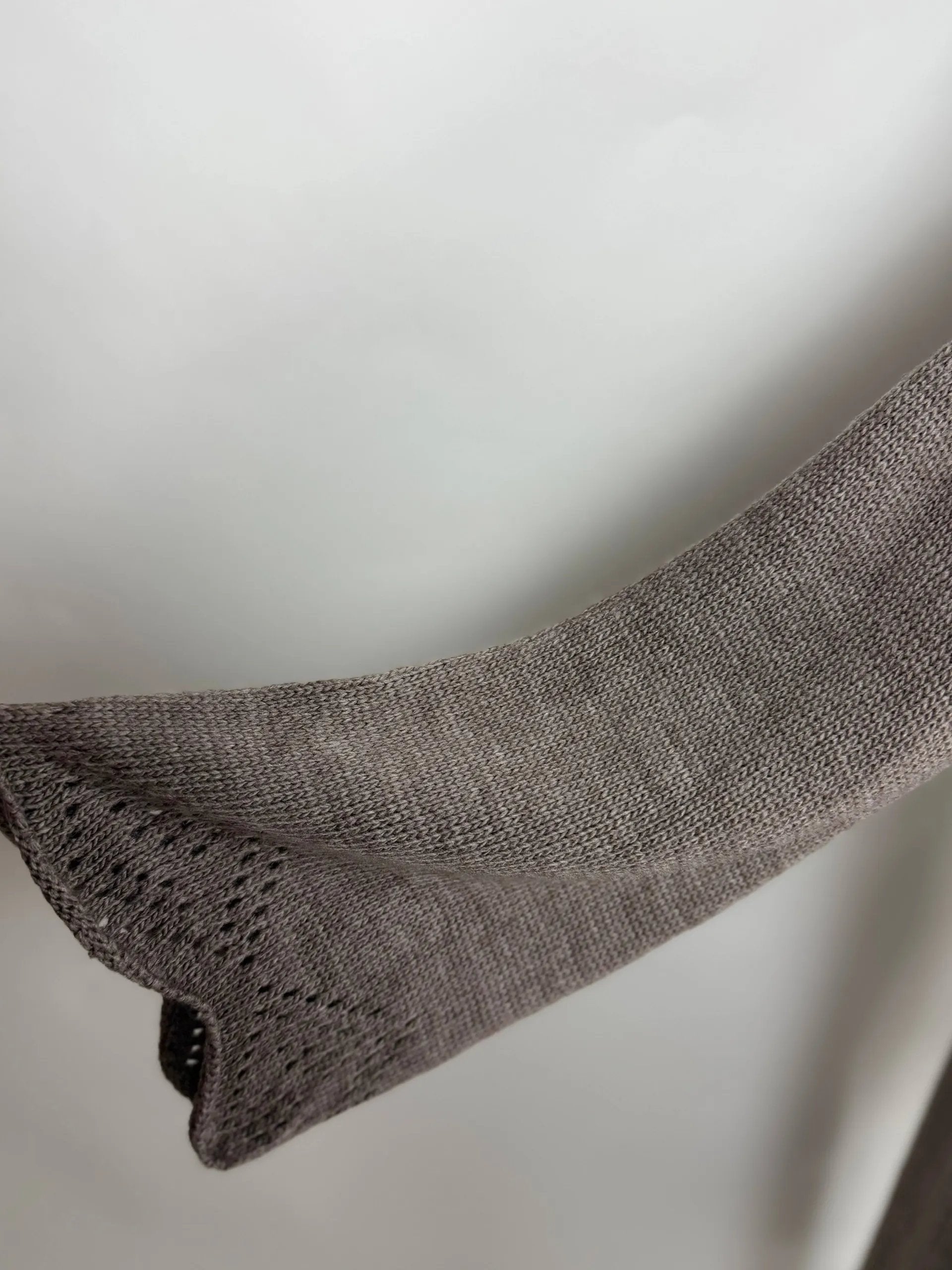 maxi-strickkleid aus acryl, frontansicht