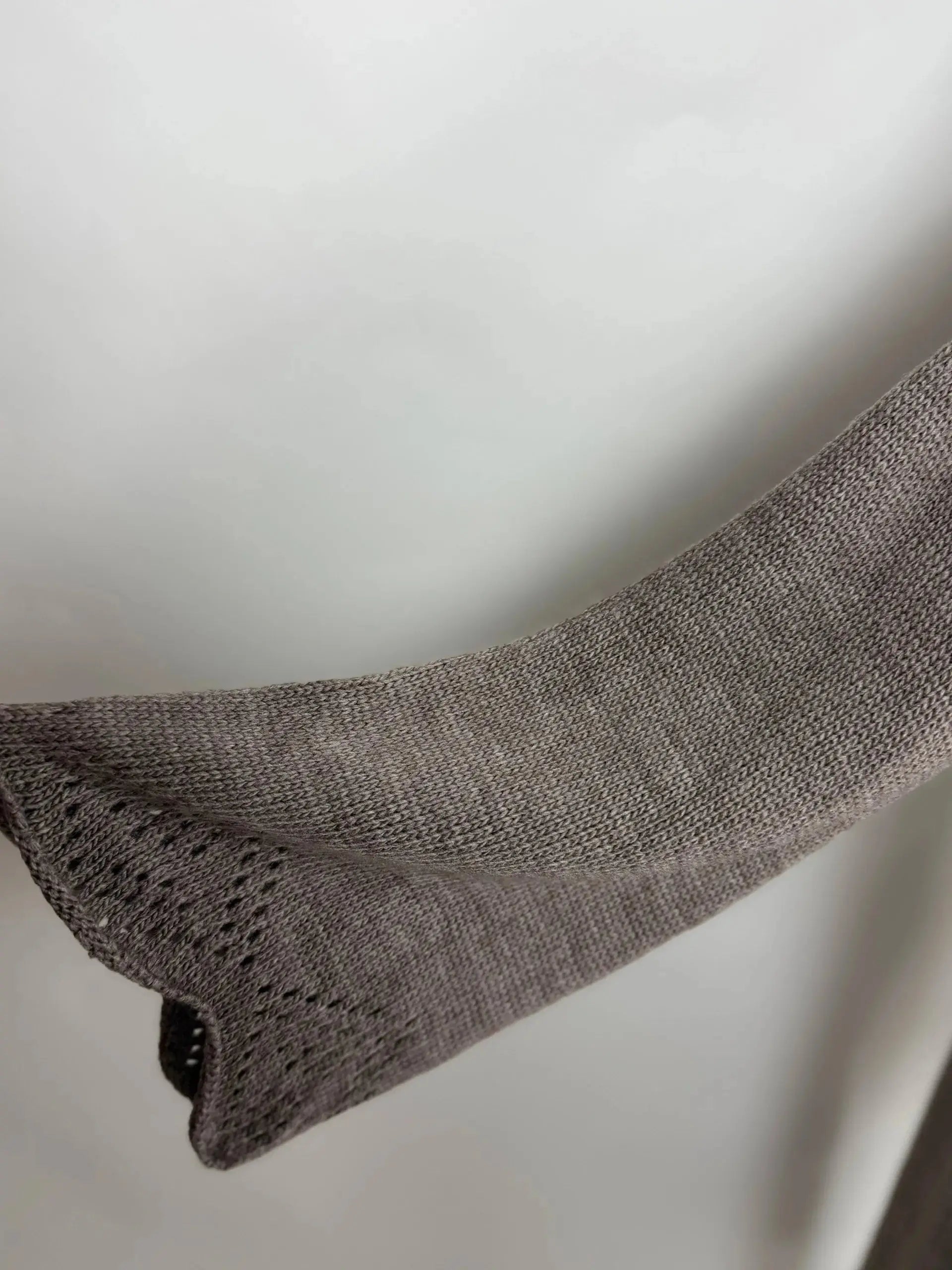 maxi-strickkleid aus acryl, frontansicht