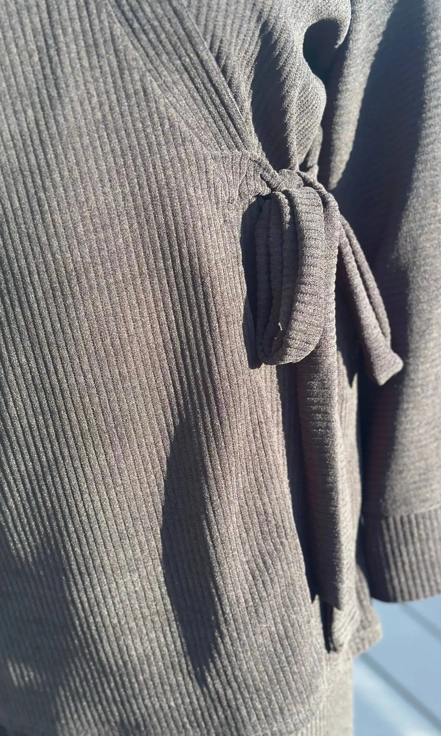 Zweiteiler cordstoff oberteil-länge 87 cm hose-länge 100 cm frontansicht