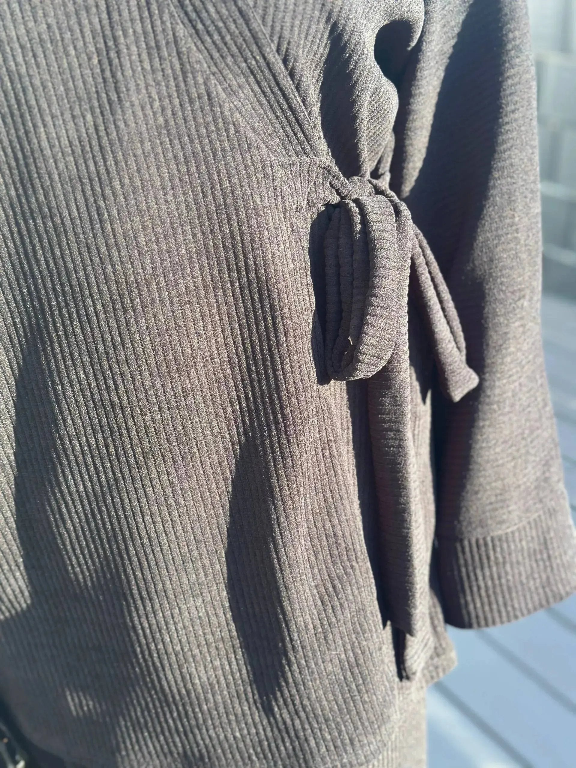 Zweiteiler cordstoff oberteil-länge 87 cm hose-länge 100 cm frontansicht