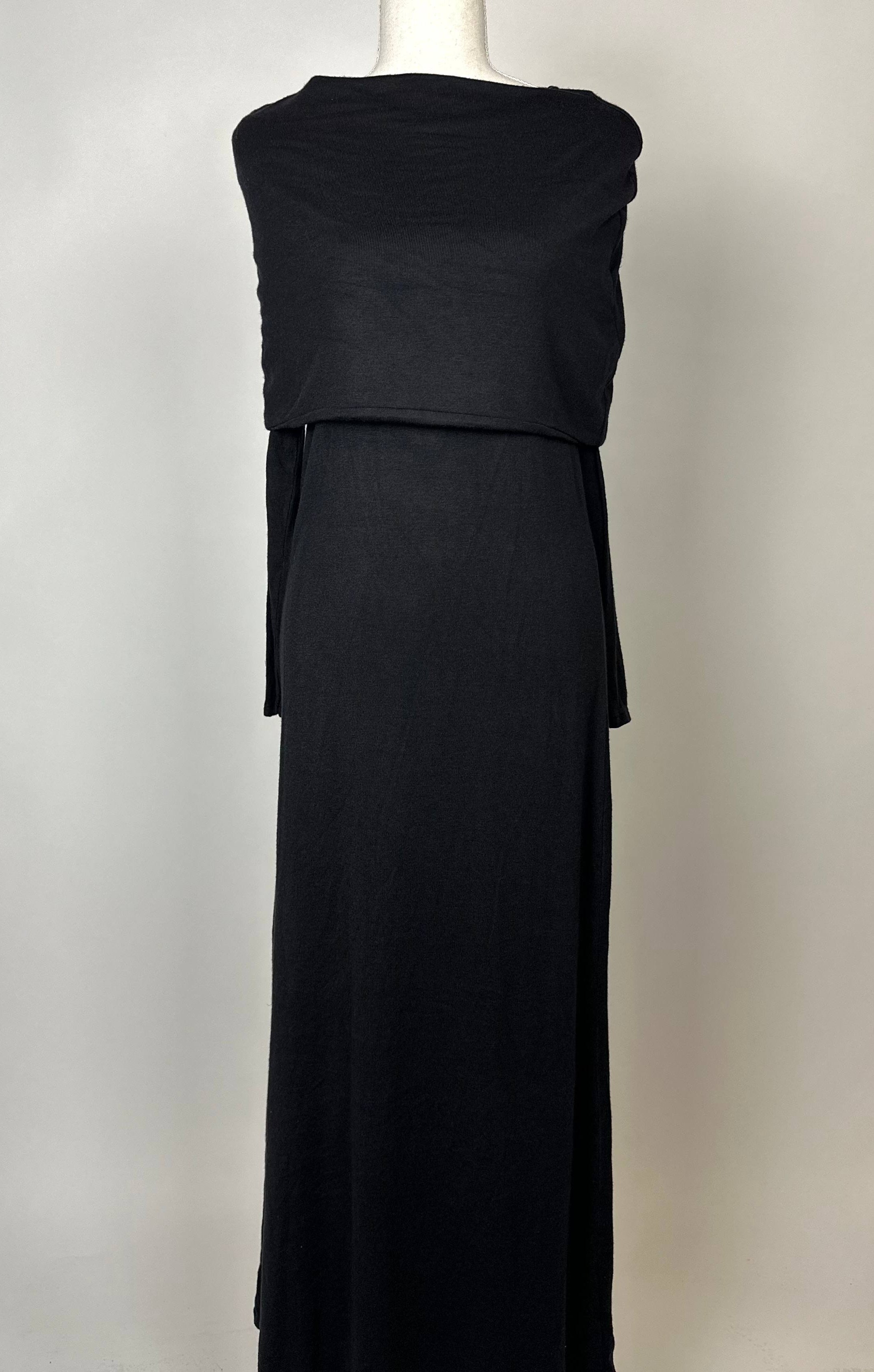langes baumwollkleid, ca. 135 cm, figurbetonte silhouette, produktansicht