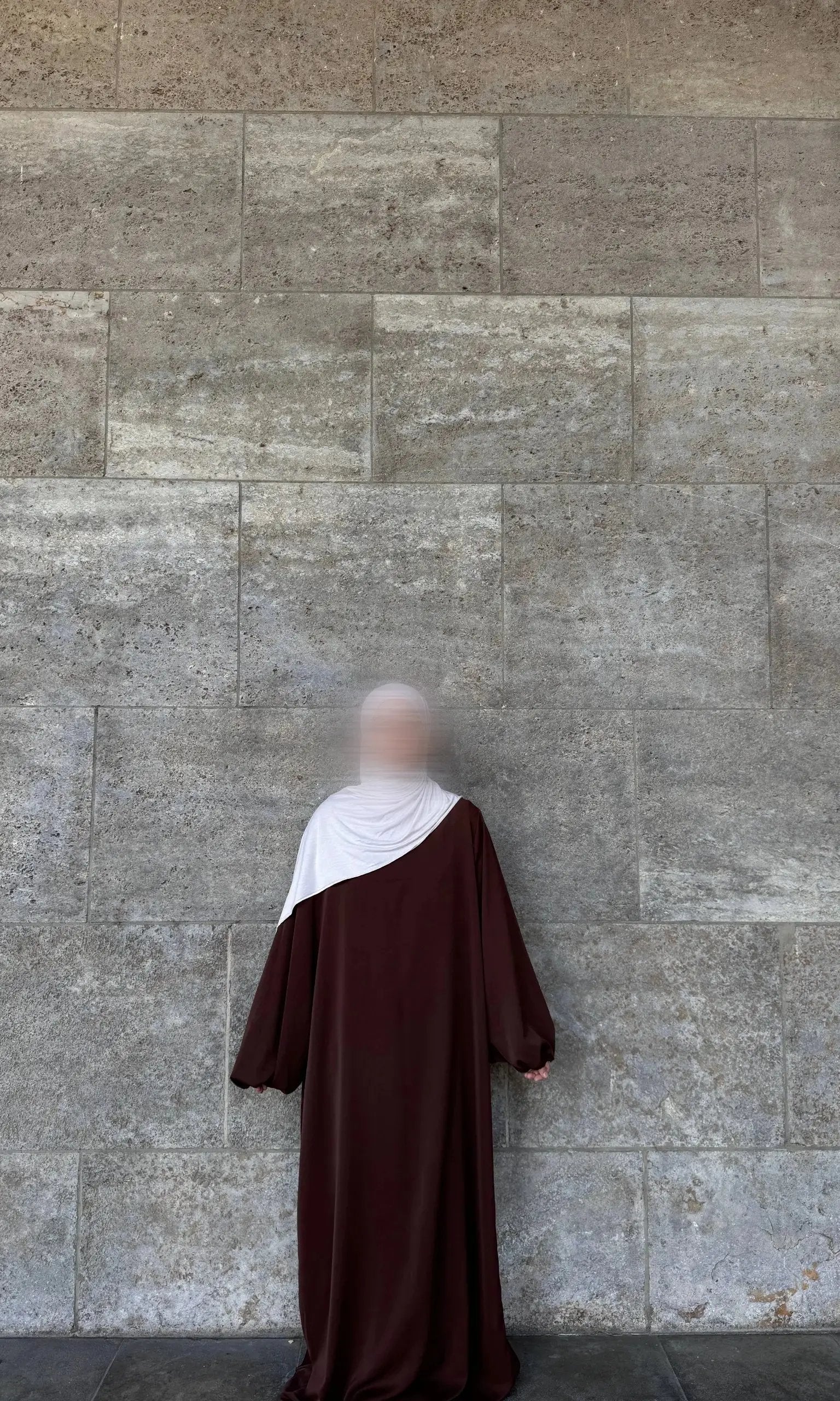 Abaya Medina mit Ballonärmel - Produktansicht