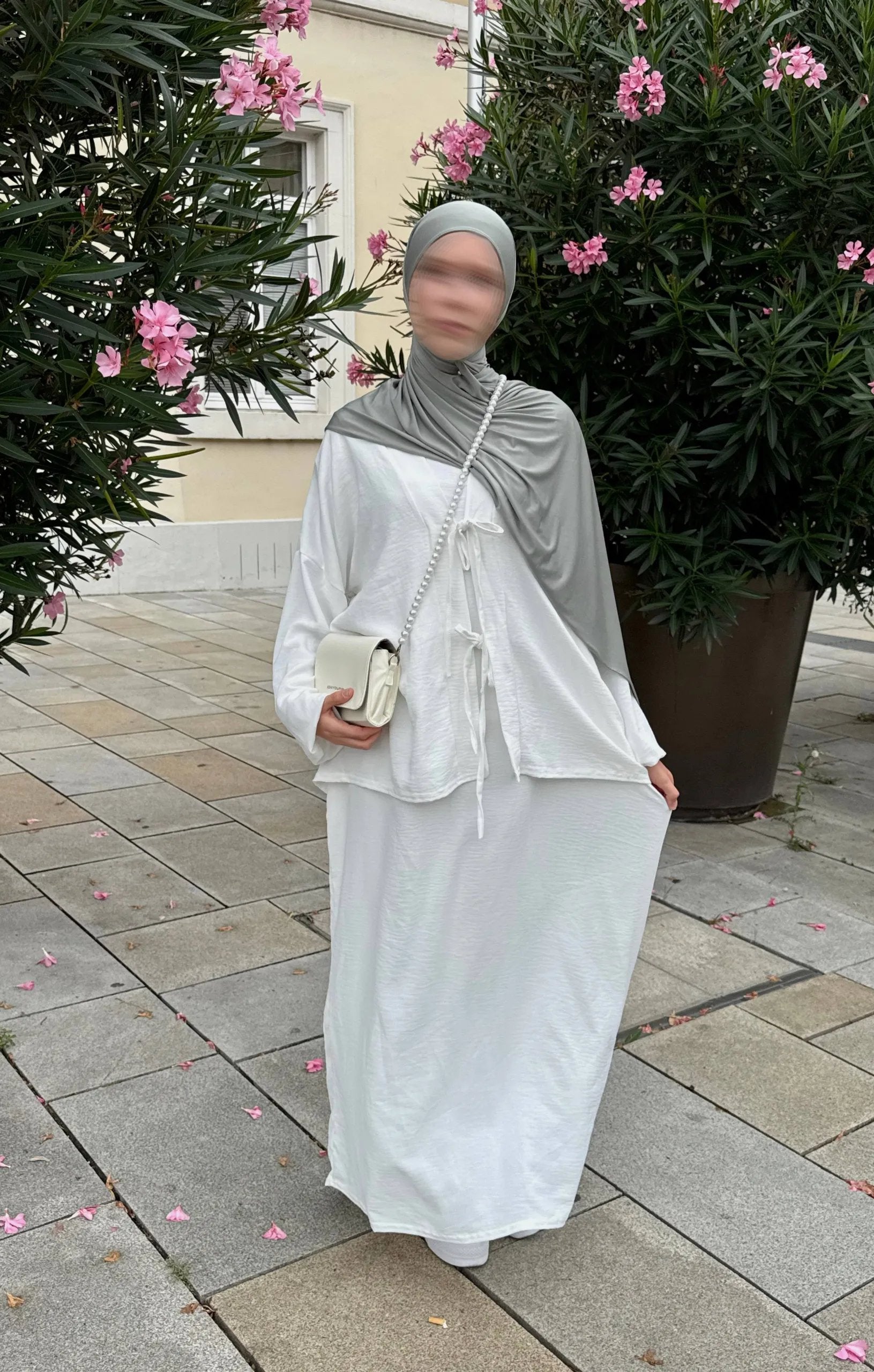 schleifenset mit unterkleid 95% jazz, 5% elasthan zweiteiliges set, elastisch frontansicht