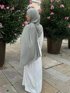 schleifenset mit unterkleid jersey-elastan oberteil mit schleife frontansicht