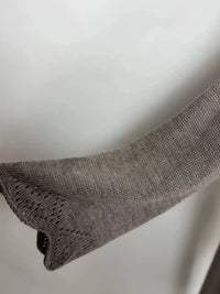 maxi-strickkleid aus acryl, frontansicht