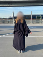 zweiteiler aus viskose-polyester-mix mit oberteil und langem rock, fließender fall