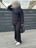 blazer & hose zweiteiler polyester und viscose langärmlig frontansicht