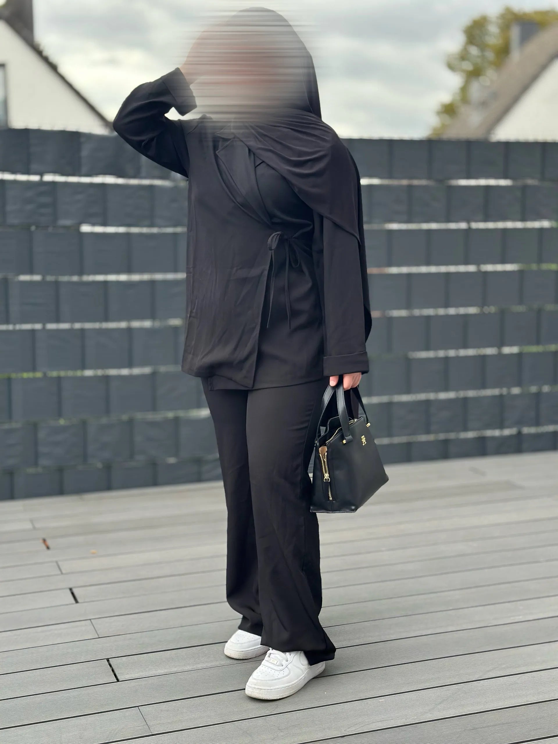 blazer & hose zweiteiler polyester und viscose langärmlig frontansicht