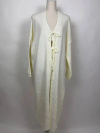 Cardigan aus Acryl, 1,25 m lang, Einheitsgröße 34–44