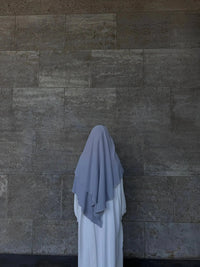 Zweilagiger Khimar aus Jazz - Produktansicht