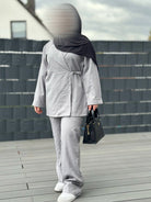 zweiteiler blazer & hose 50% polyester, 50% viscose einheitsgröße 32-42 frontansicht