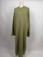 Strickkleid aus Acryl in Maxilänge