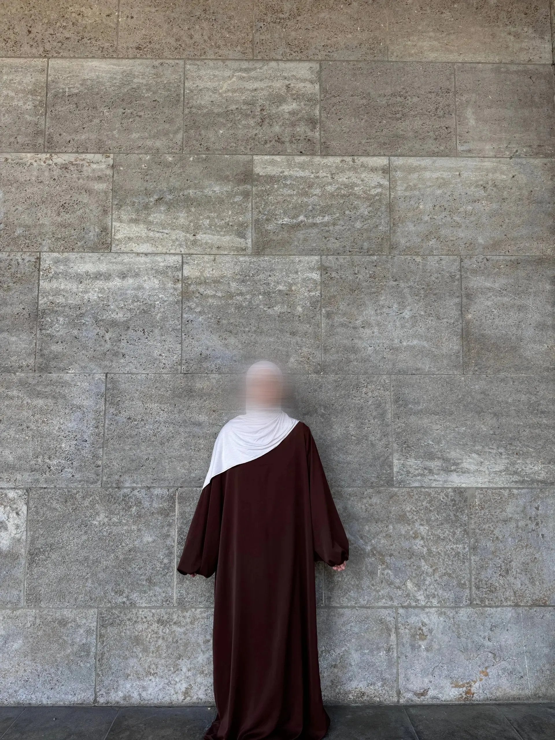 Abaya Medina mit Ballonärmel - Produktansicht