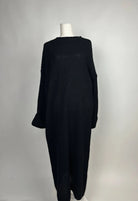 strickkleid aus polyester, 1,35 m lang, für herbst und winter