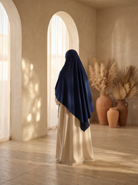 Enlagig Khimar av Jazz-stoff