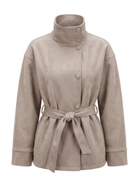 Velours Jacke