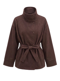 Velours Jacke