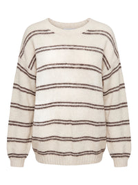 Gestreifter Pullover