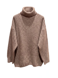 Wollpulli mit Kragen