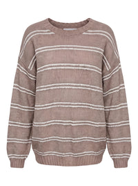 Gestreifter Pullover