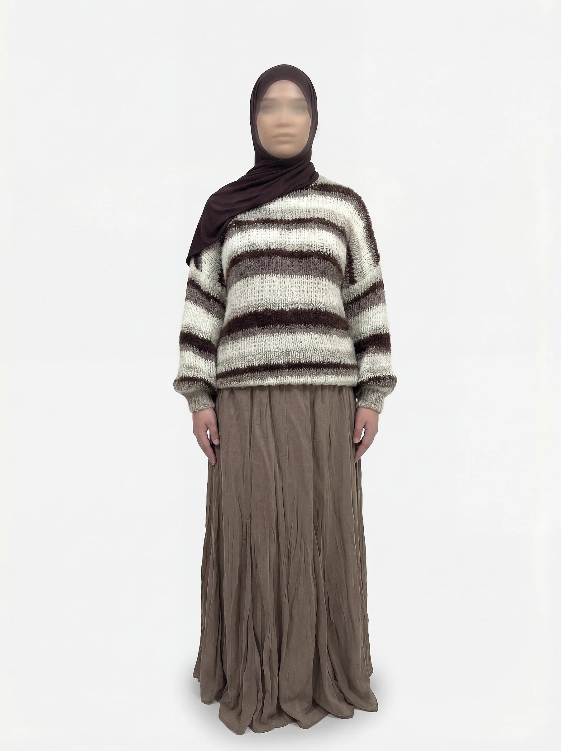 Gestreifter Pullover