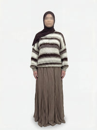 Gestreifter Pullover