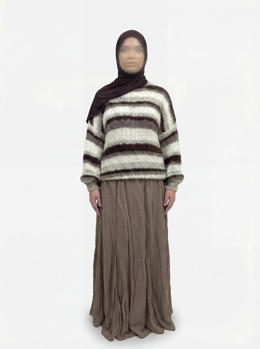 Gestreifter Pullover