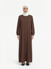 Abaya Medina ballonærmer