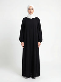 Abaya Medina ballonærmer