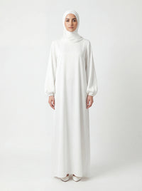 Abaya Medina ballonærmer