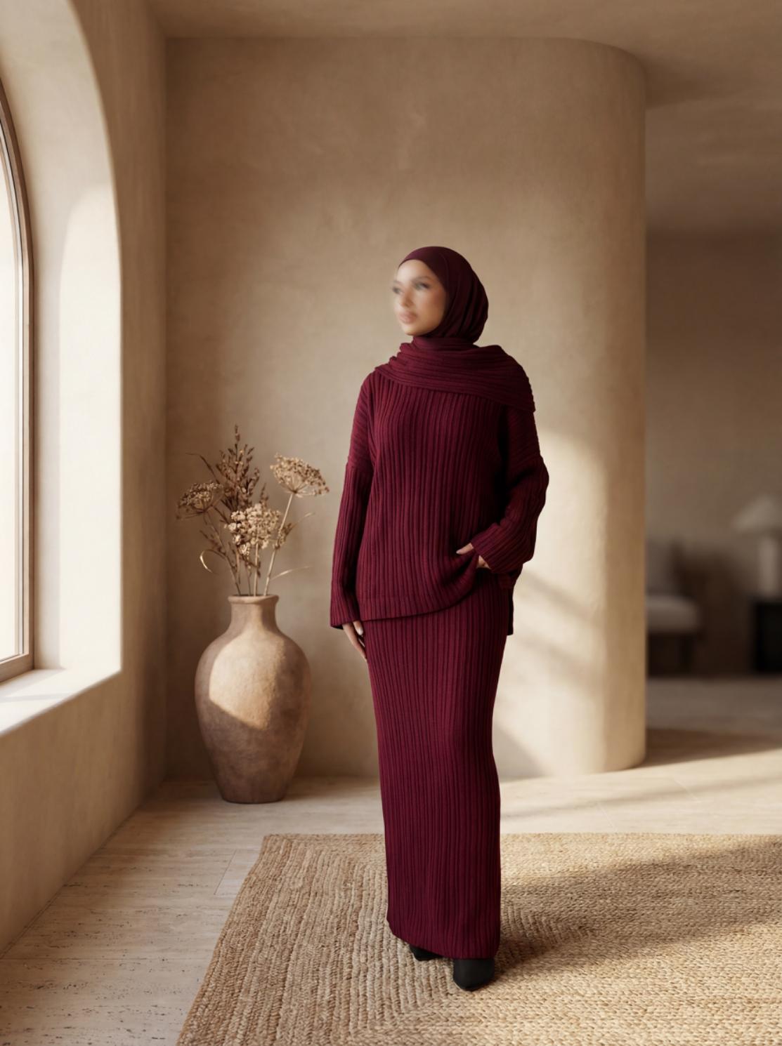 Nisa Zweiteiler Abaya Store