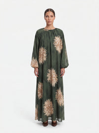Flower-Print Kleid
