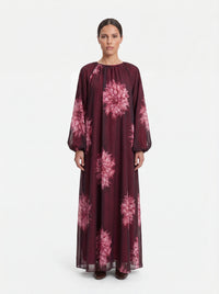Flower-Print Kleid