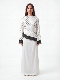 Polka Lace Oberteil