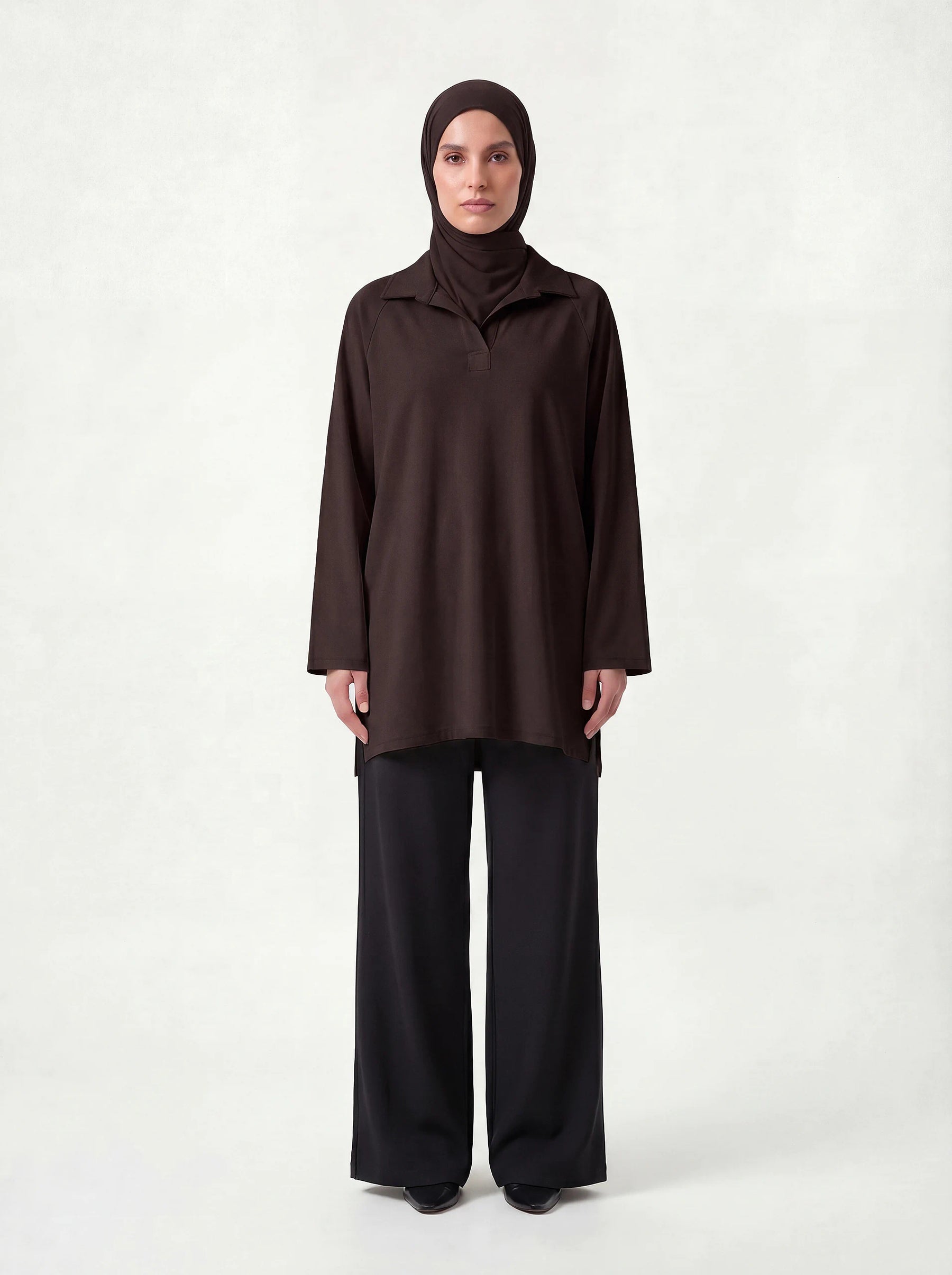 Cotton Kragenpulli