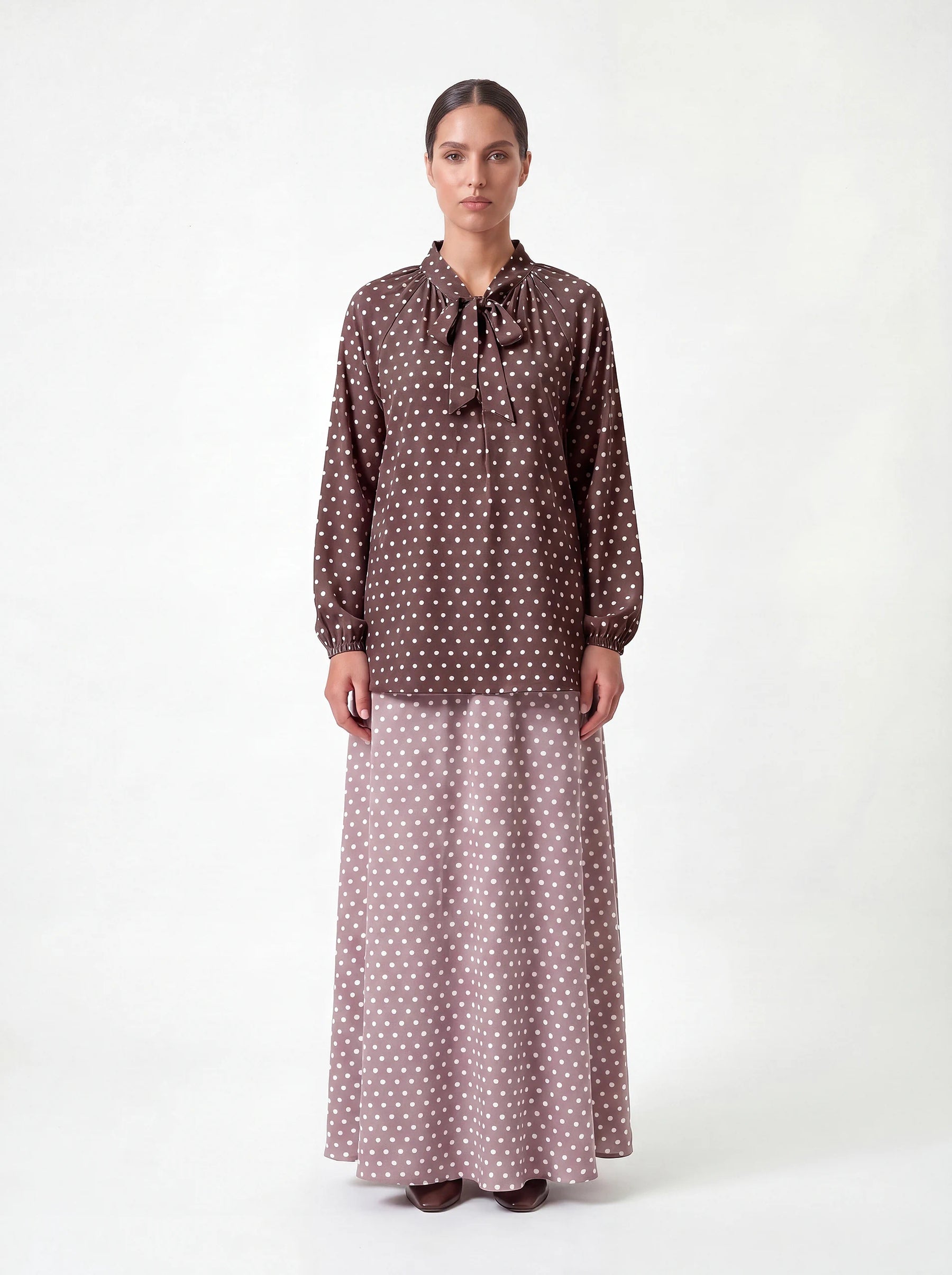 Pünktchen Bluse