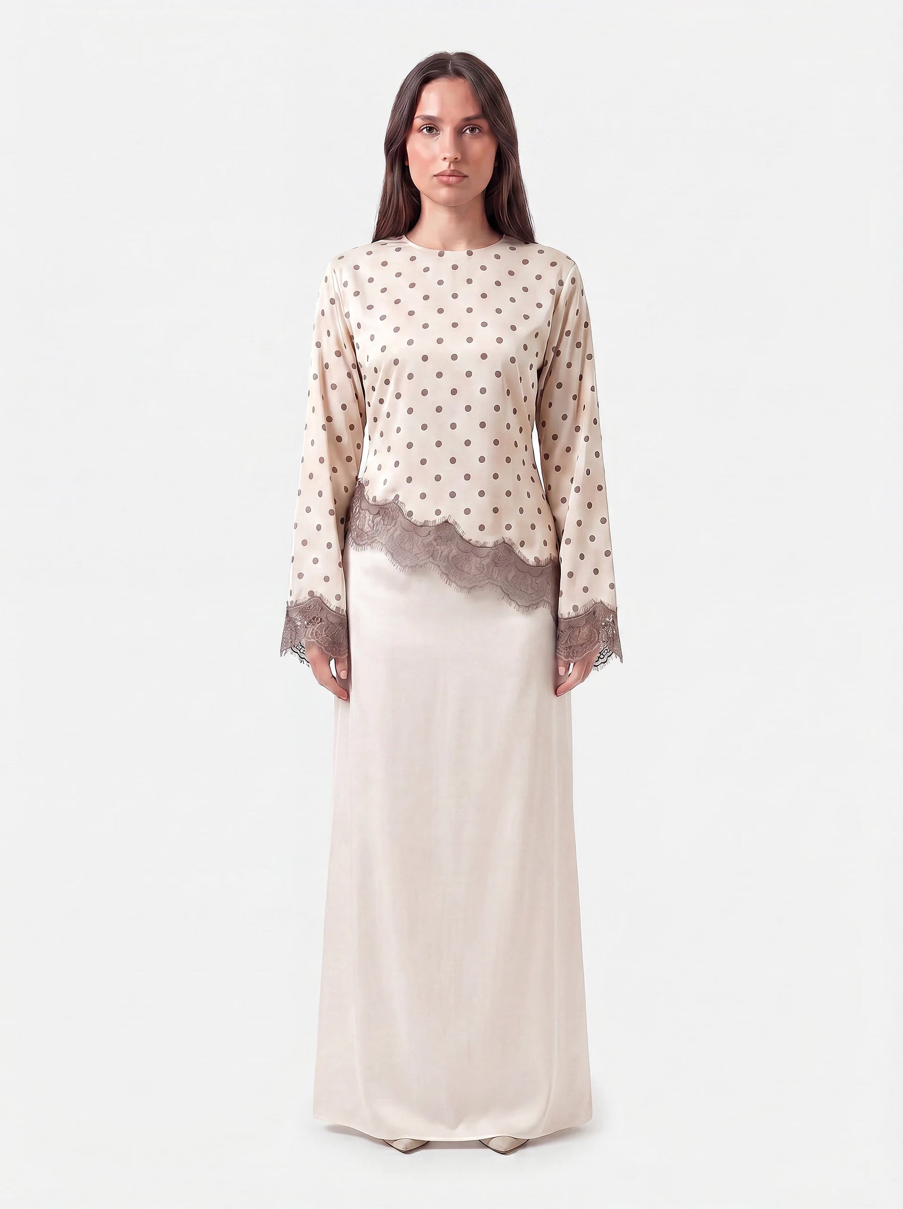 Polka Lace Oberteil